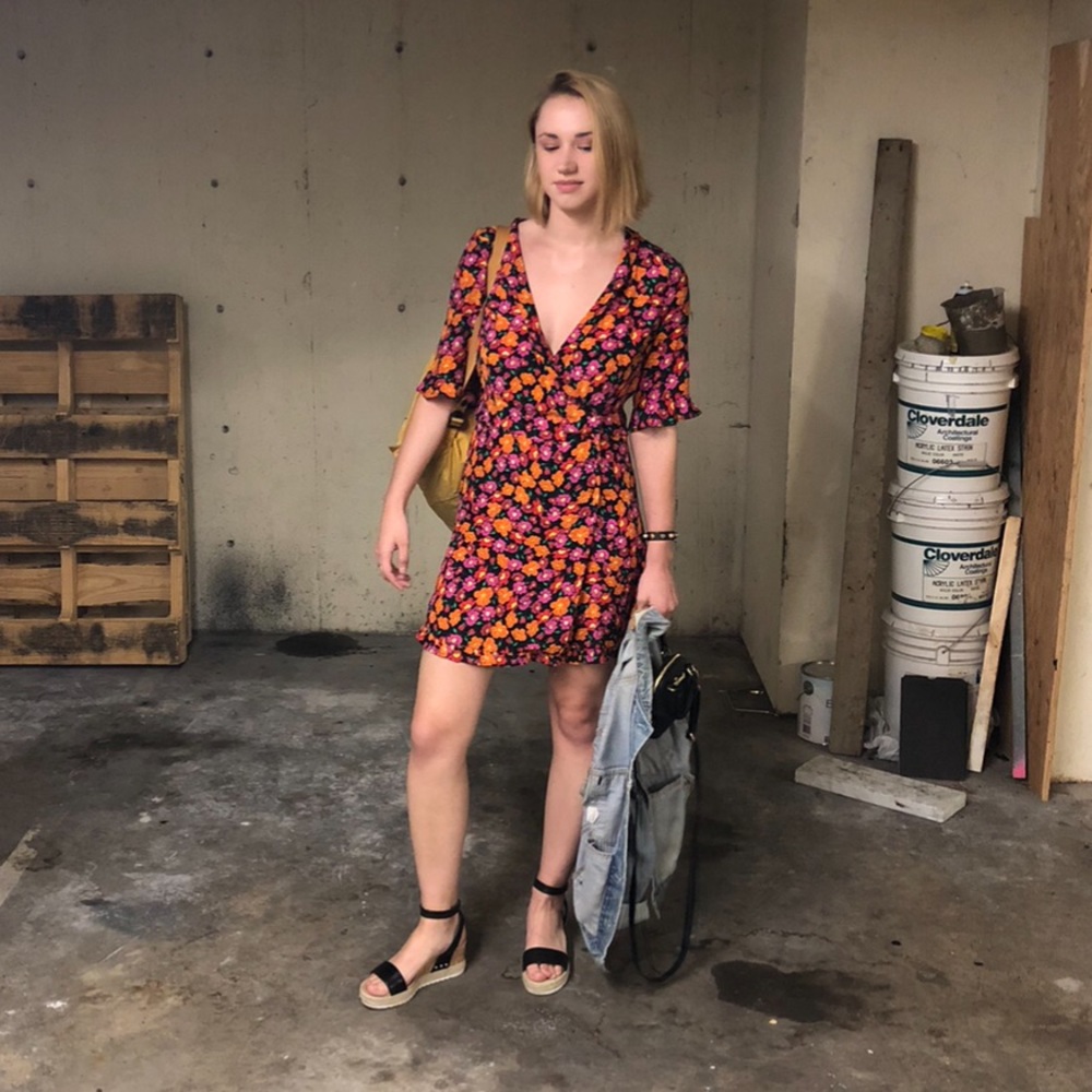 Floral Zara mini-dress